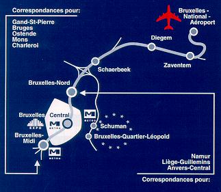 Brussel s-Airport-Brussels-Nord Station